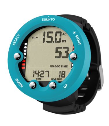 Suunto Zoop Novo Aqua Blue Dalış Bilgisayarı